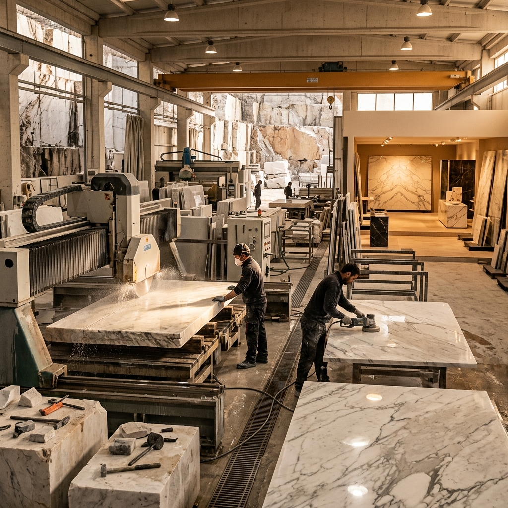 Lavorazione marmi e pietre naturali - MAX MARMOR